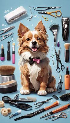 Imagen numero 3 del servicio 💈🐕Peluquería canina razas y mestizajes pelo largo