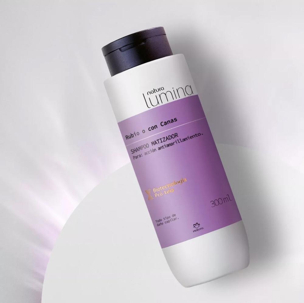 Imagen numero 1 del servicio Shampoo Matizador Lumina Natura
