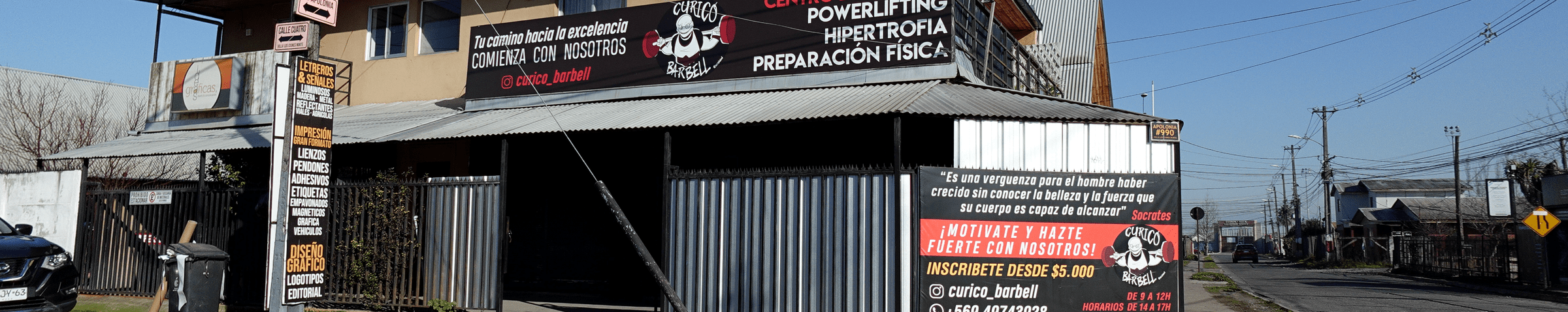 Banner de la store Curico Barbell Club