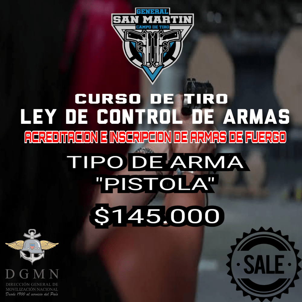 Imagen numero 1 del servicio CURSO DE TIRO PISTOLA D.G.M.N
