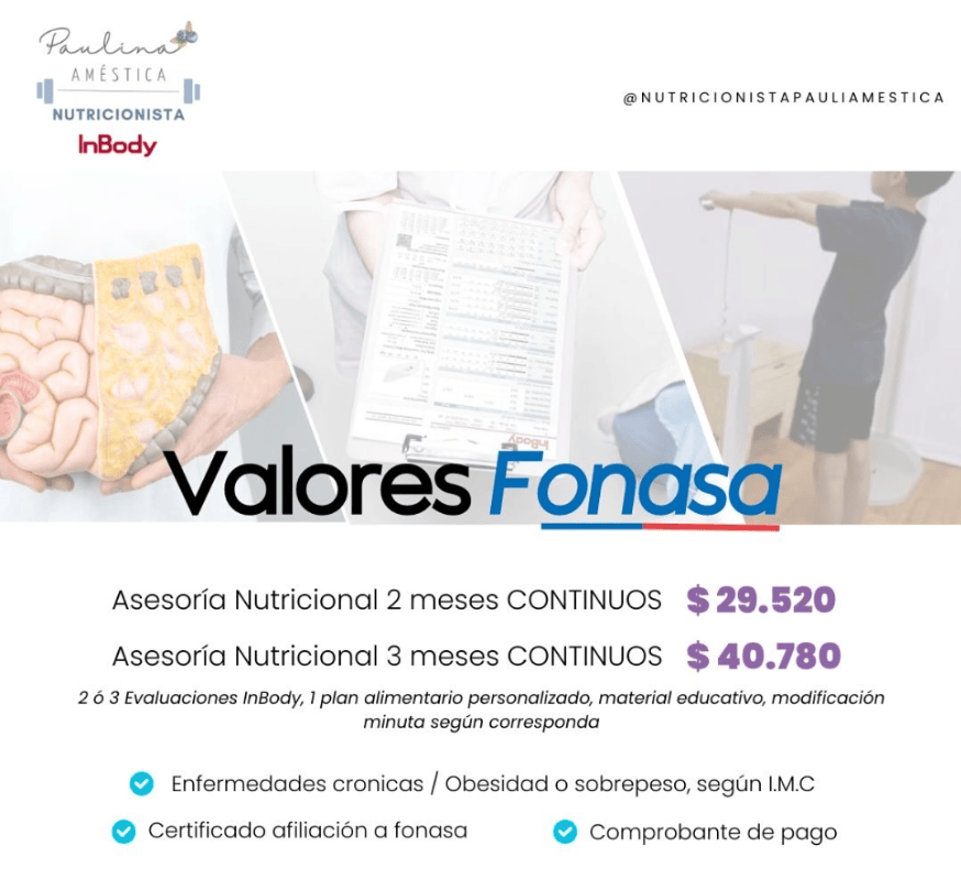Imagen numero 1 del servicio Asesoría Nutricional 2 Meses