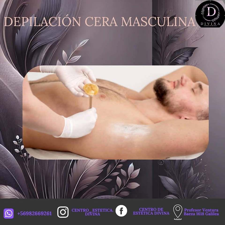 Imagen numero 1 del servicio Depilacion Cera Masculina