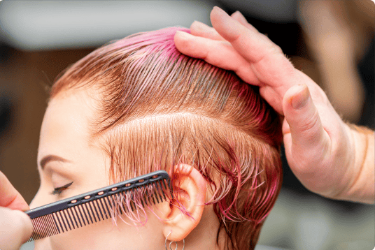 Imagen numero 3 del servicio Coloración cabello corto.