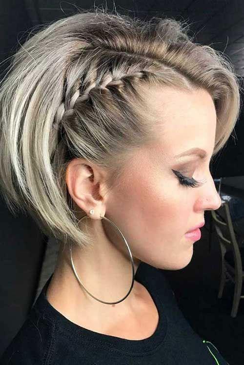Imagen numero 1 del servicio Peinado fiesta cabello corto
