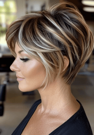 Imagen numero 1 del servicio Mechas pelo corto