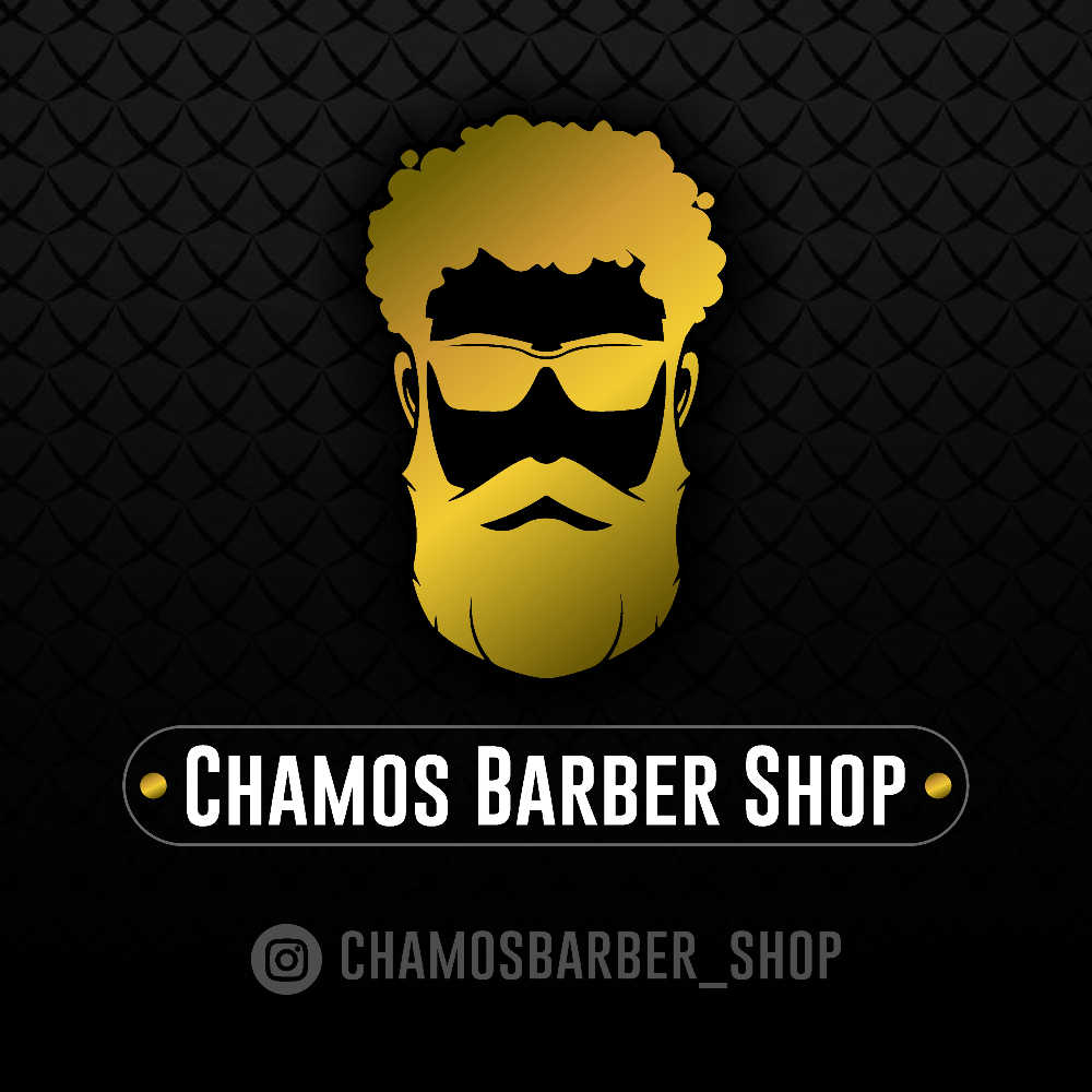 Logo de chamos Barber shop